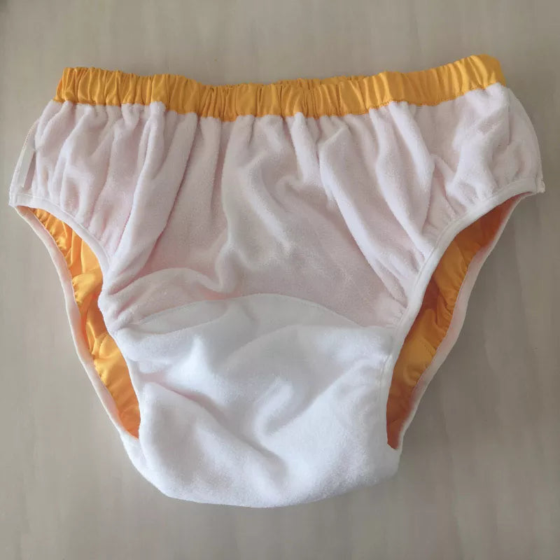 4 color choice waterproof Older children Adult cloth diaper cover Nappy nappies adult diaper pants XS S M L