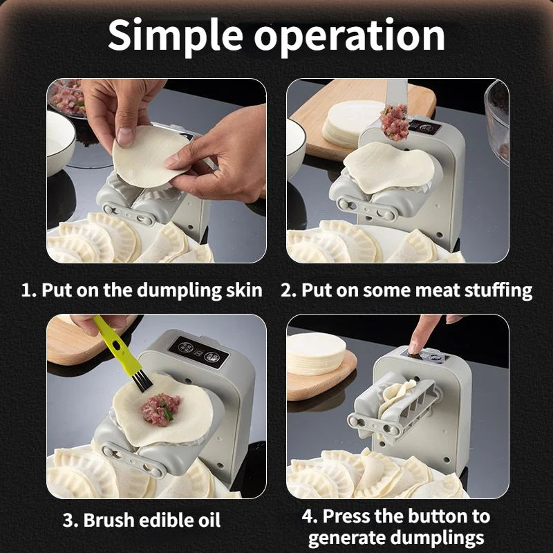 Automatic Electric Dumpling Maker Machine Dumpling Mould Pressing Dumpling Skin Mould Automatic Accessories Kitchen Tool