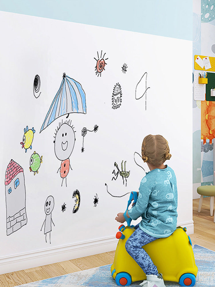 Removable Scratchpad Wall Free Household Children's Room Writing Board Sticker