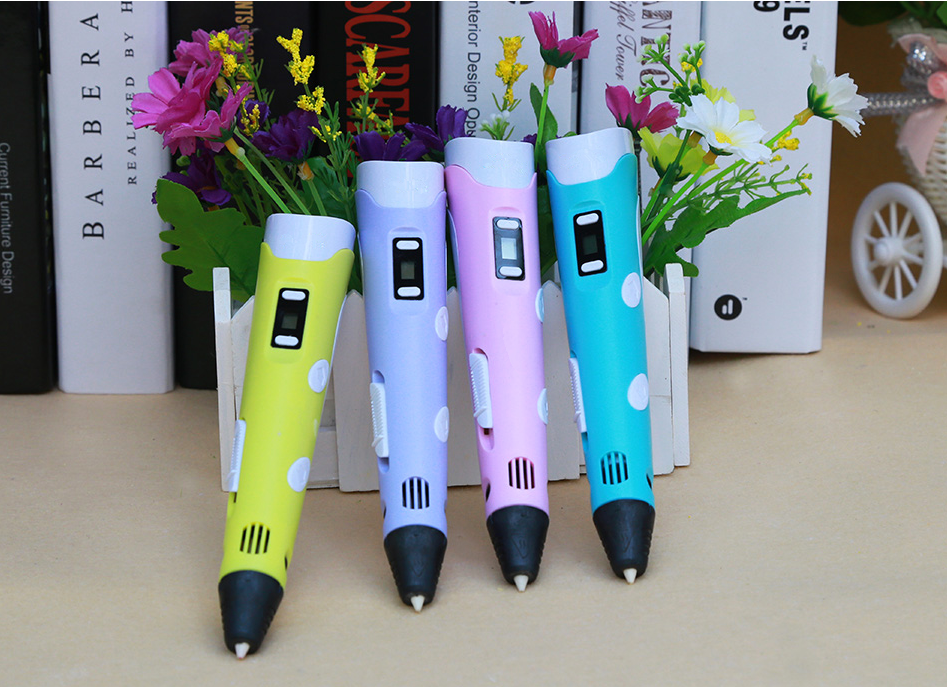 3D print pen 3D pen, graffiti 3D stereoscopic paintbrush children puzzle painting toys