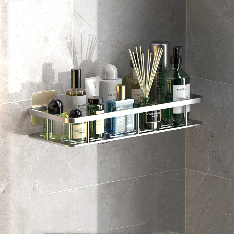 Perforation-free Wall-mounted Bathroom Shelf For Bathroom Storage