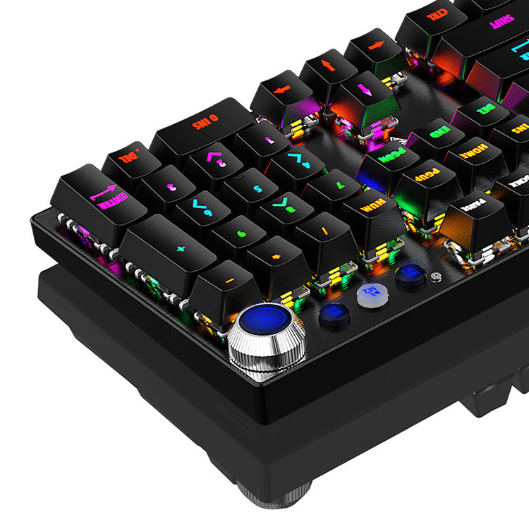 Replaceable Axle Wired Usb Game Mechanical Keyboard