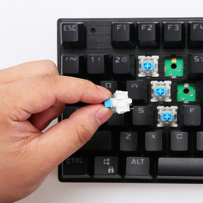 Replaceable Axle Wired Usb Game Mechanical Keyboard