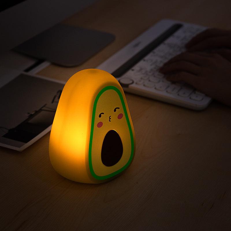 Avocado Silicone Lamp USB Charging Cute Cartoon