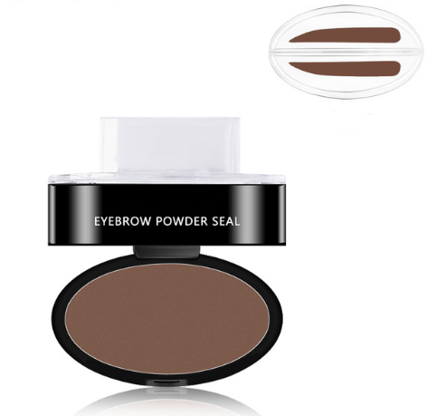 Eyebrow Powder Stamp, Professional Makeup Waterproof Eye Brow Stamp