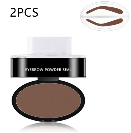 Eyebrow Powder Stamp, Professional Makeup Waterproof Eye Brow Stamp