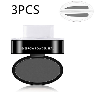 Eyebrow Powder Stamp, Professional Makeup Waterproof Eye Brow Stamp