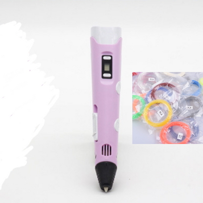 3D print pen 3D pen, graffiti 3D stereoscopic paintbrush children puzzle painting toys