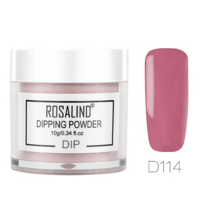 Nail polish powder for natural nails