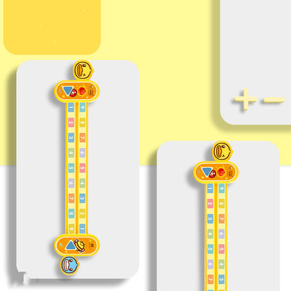 Cartoon digital decomposition ruler