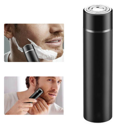 Mini Electric Shaver Rechargeable Portable Razor Washable Trimmer Beard Men Portable Electric Shaver USB Rechargeable Shaving Machine Washable Cordless Beard