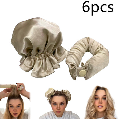 Hair Curler Headband Hair Rollers Wave Form