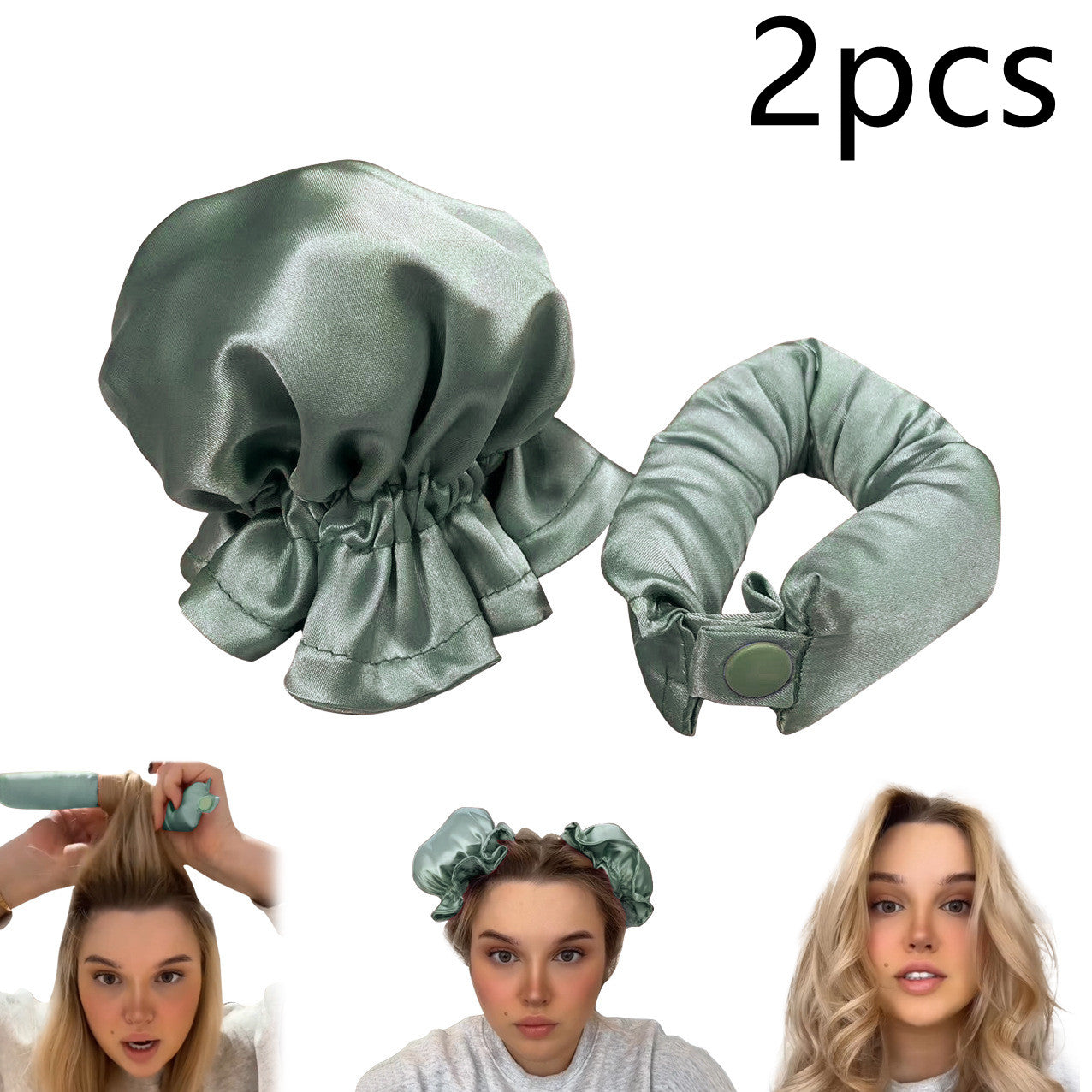 Hair Curler Headband Hair Rollers Wave Form