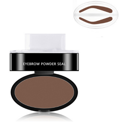 Eyebrow Powder Stamp, Professional Makeup Waterproof Eye Brow Stamp