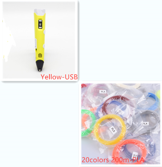 3D print pen 3D pen, graffiti 3D stereoscopic paintbrush children puzzle painting toys