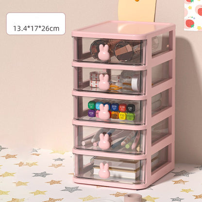 Desktop Storage Box Small Drawer Type Children's Hair Clip Headwear Organizing Box