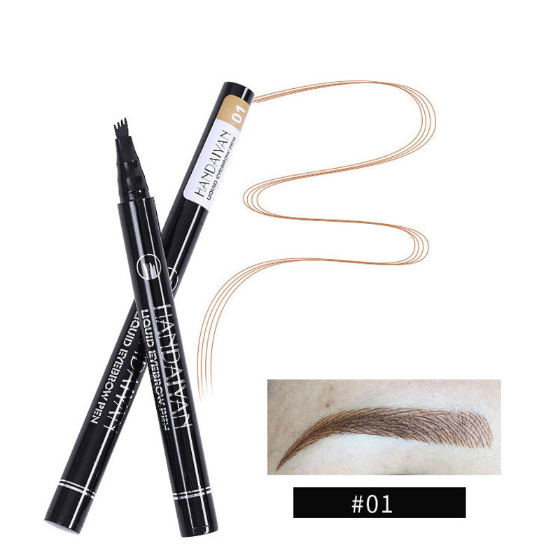 Four-head Eyebrow Pencil Liquid Eyebrow Pencil Tattoo Eyebrow Pencil Eyebrow Pencil 4-head Eyebrow Pencil Four-jaw Eyebrow Pencil