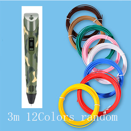 3D print pen 3D pen, graffiti 3D stereoscopic paintbrush children puzzle painting toys