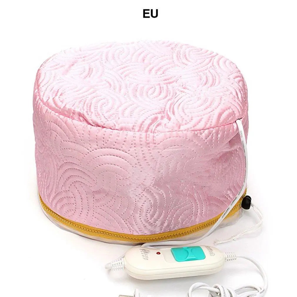 Electric Hair Cap Hat Salon Spa Steamer Hair Thermal Treatment Nourishing Hair Mask Baking Oil Cap Hair Dryers Heat Hat