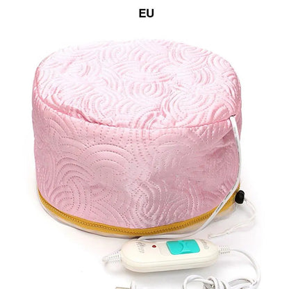 Electric Hair Cap Hat Salon Spa Steamer Hair Thermal Treatment Nourishing Hair Mask Baking Oil Cap Hair Dryers Heat Hat