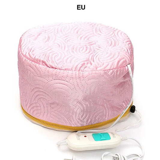 Electric Hair Cap Hat Salon Spa Steamer Hair Thermal Treatment Nourishing Hair Mask Baking Oil Cap Hair Dryers Heat Hat