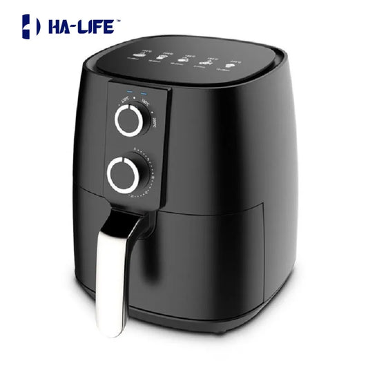 HA-Life Household Air Fryer 5L Large Capacity Intelligent Smokeless Electric Fryer Kitchen Oil-free Energy-saving French Fries