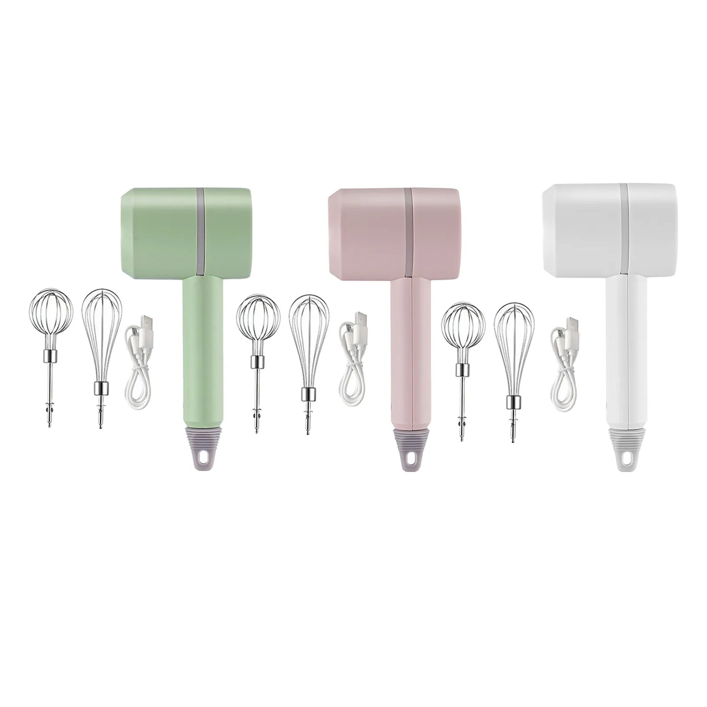 Electric Hand Mixer Lightweight High Power Kitchen Egg Beater Foamer Cake Mixer