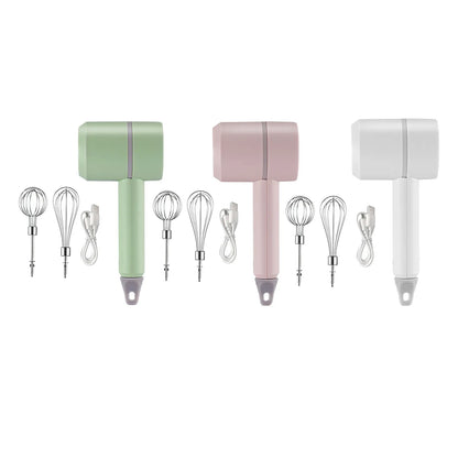 Electric Hand Mixer Lightweight High Power Kitchen Egg Beater Foamer Cake Mixer