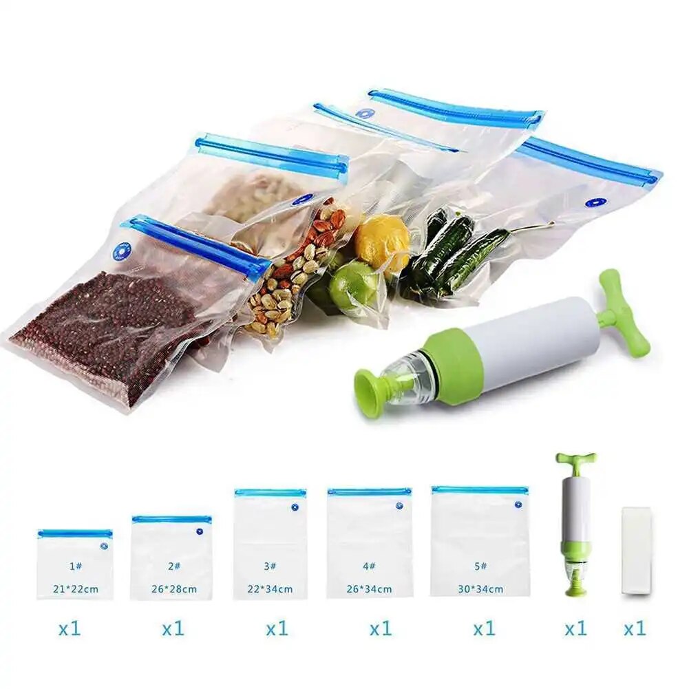 Vacuum Food Bag Sealer Hand Pump