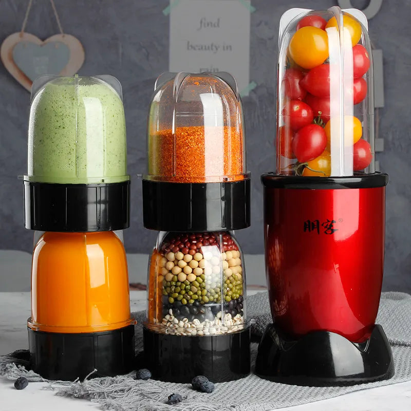 220V  Electric Juicer Mini Household Automatic Blender Juicer Machine High Quality Mini Juicer EU/AU/UK Plug