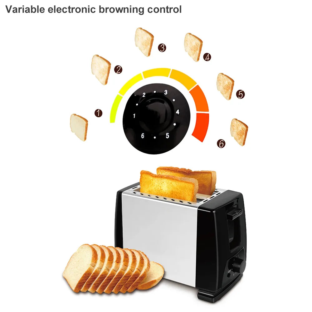 2 Slices Automatic toster