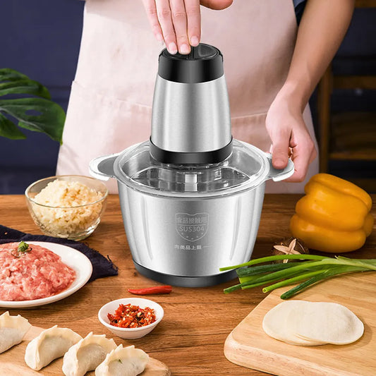 2L Stainless Steel Electric Chopper