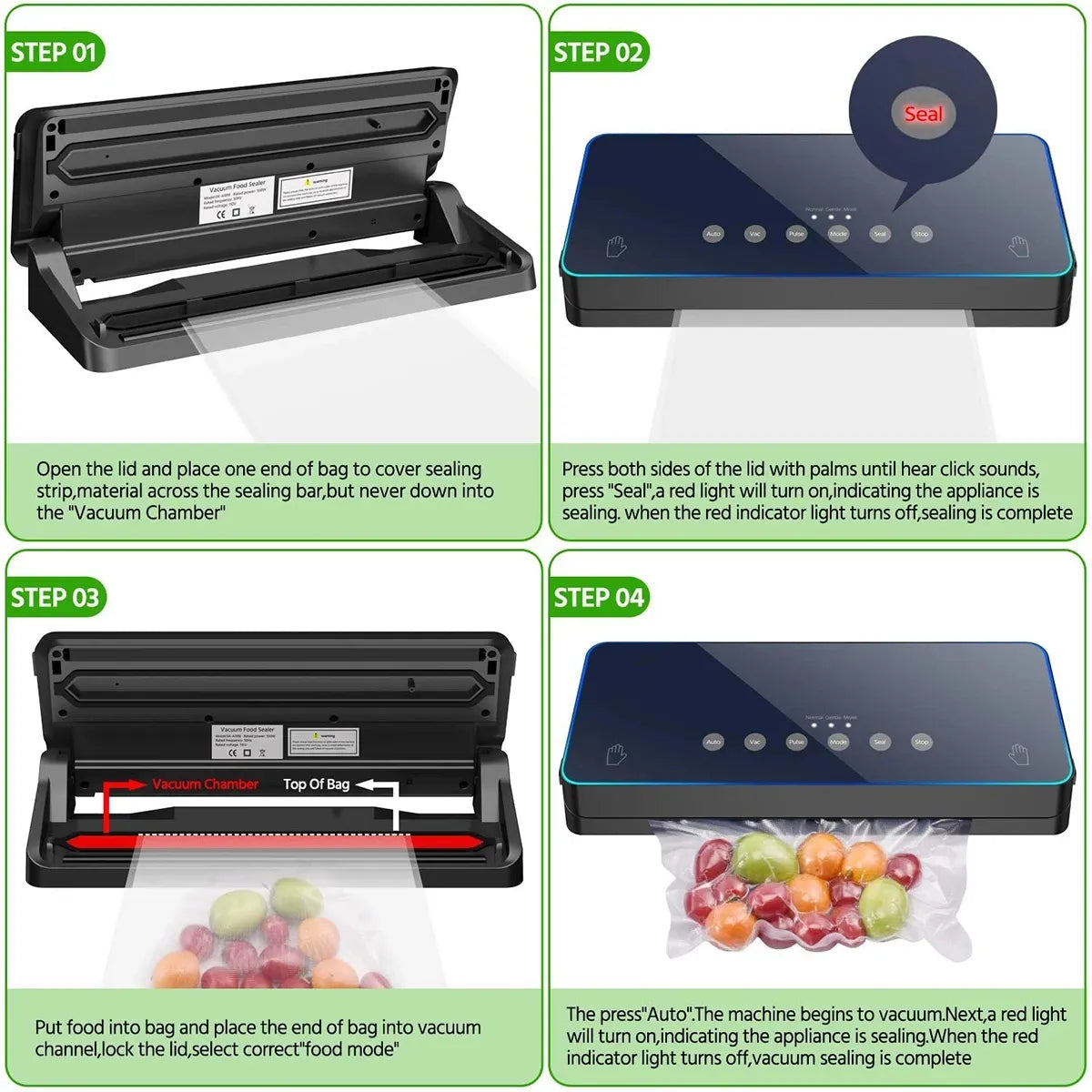 Best Electric Vacuum Food Sealer Packaging Machine