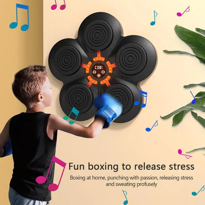 Wall Mount Music Boxing Machine Smart Music Boxing Fitness Target