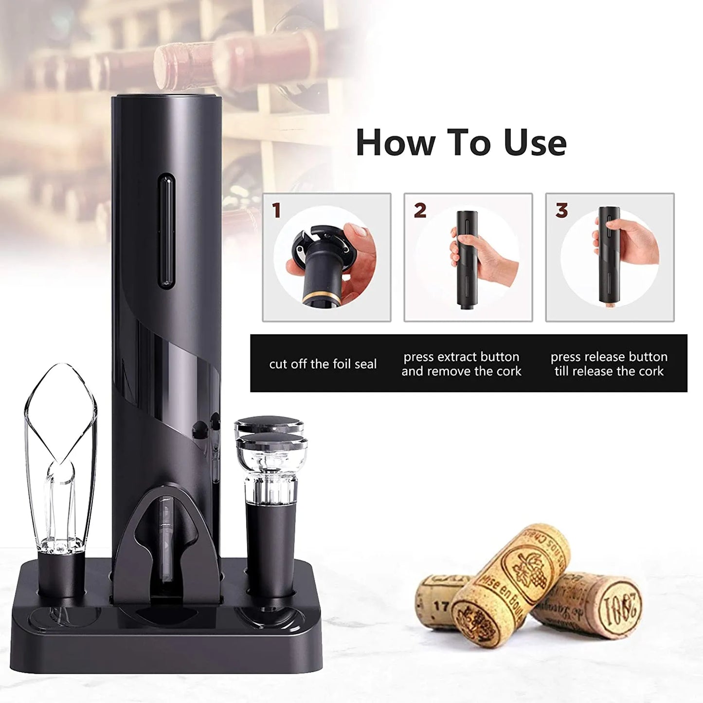 Circle joy Electric Wine Opener