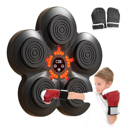 Wall Mount Music Boxing Machine Smart Music Boxing Fitness Target