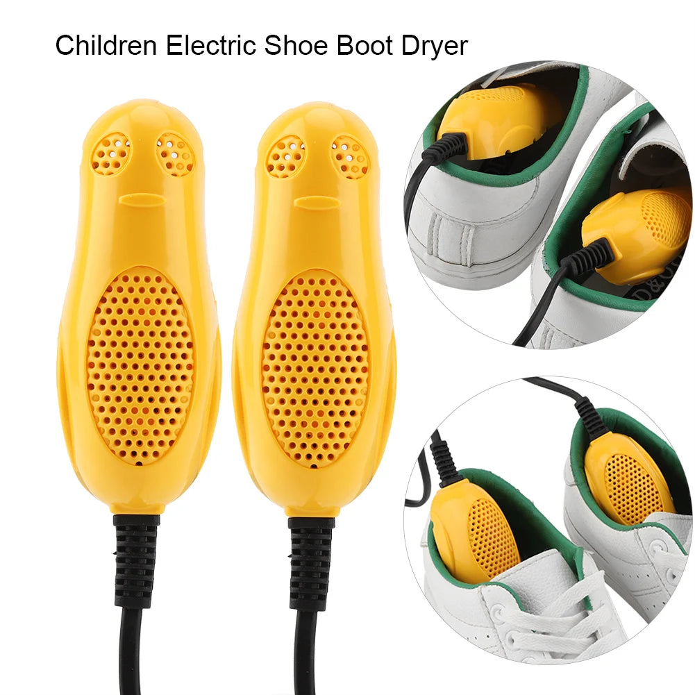 Children Shoe Boot Dryer 220V EU Plug Shoe Dryer Electric Protector Odor Deodorant Dehumidify Device Shoes Drier Machine Eletric