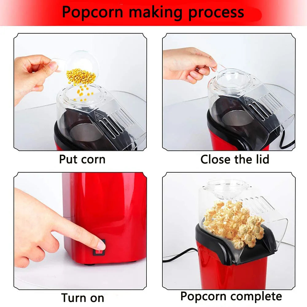 1200W Mini Home Popcorn Machine