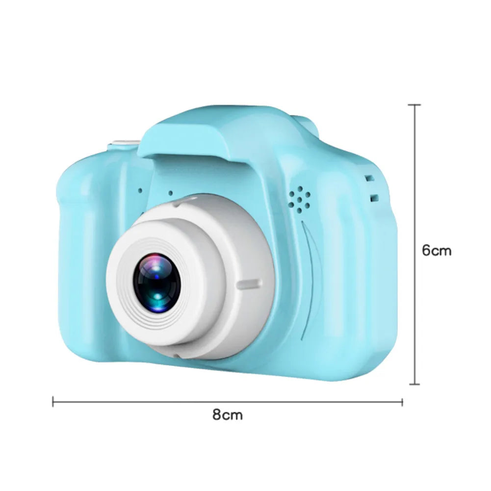 Children's Camera Waterproof 1080P HD Screen Camera Video Toy 8 Million Pixel Kids Cartoon Cute Camera Outdoor Photography Toy