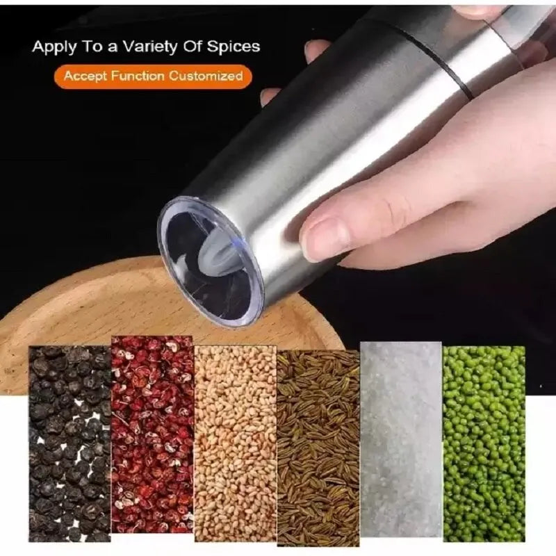 Electric Gravity Salt And Pepper Grinder