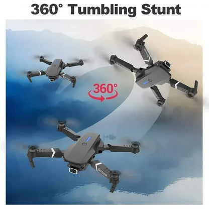 Rc Foldable Mini Dron E88 Pro Drone 4K Dual Camera Vr 3D Mode 15 Minutes Flying Battery Long Range Fpv