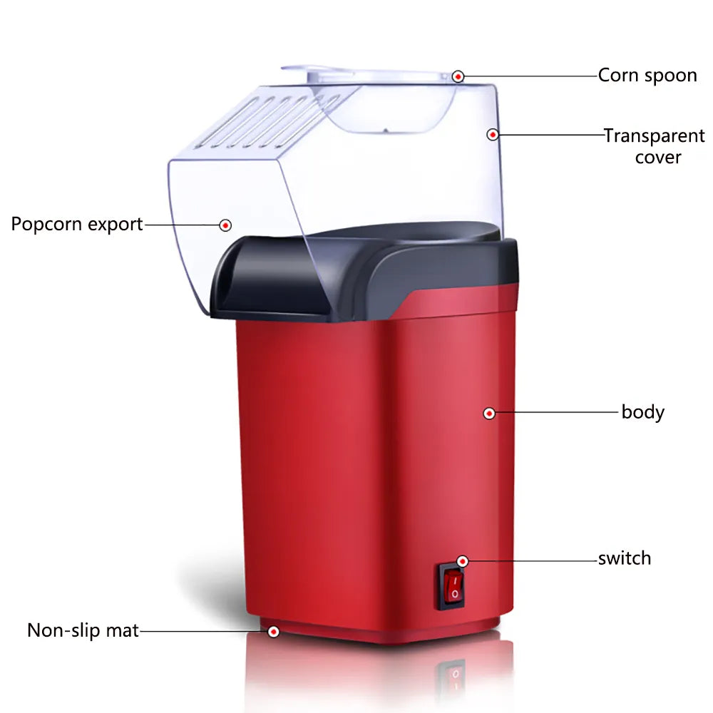 1200W Mini Home Popcorn Machine