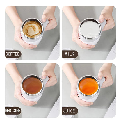 Automatic Stirring Magnetic Mug Thermos Cup