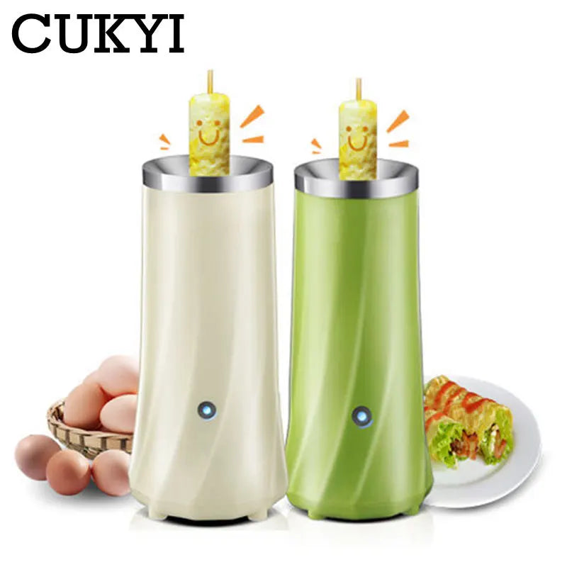 CUKYI Electric Mini Egg Roll Maker Egg