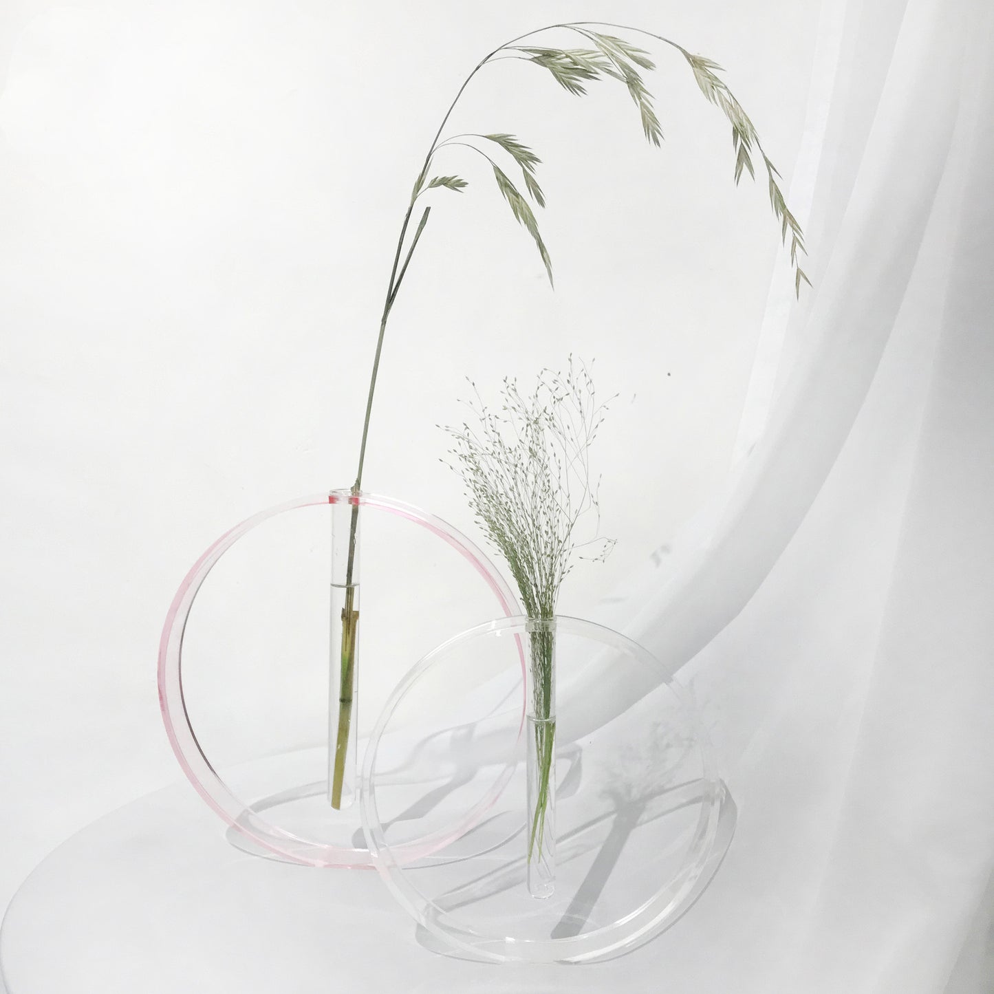 Acrylic Transparent Test Tube Vase Simple Decoration Ornaments