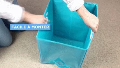 Folding Detachable Padded Folding Storage Basket Dirty Clothes Hamper