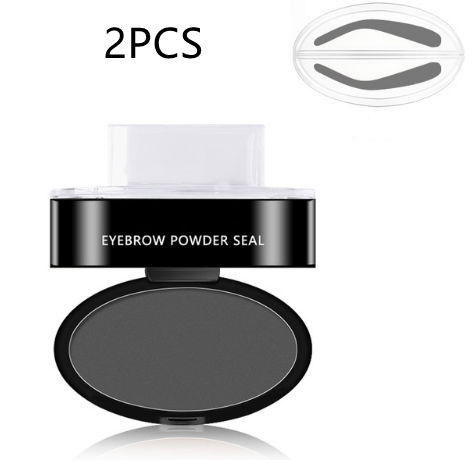 Eyebrow Powder Stamp, Professional Makeup Waterproof Eye Brow Stamp