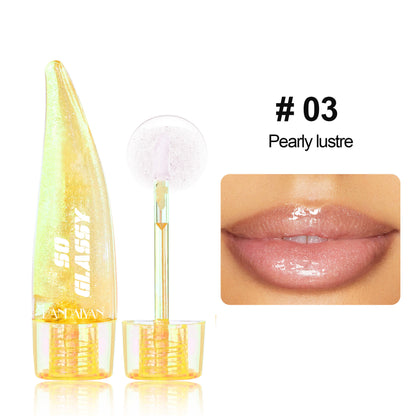 Color-changing Lip Gloss Pearlescent Mirror Glass Transparent